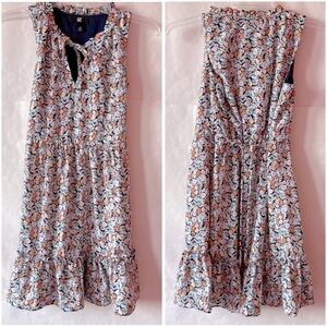 Iz Byer Ditsy Floral Ruffle Coquette Dress 🤍💐💫